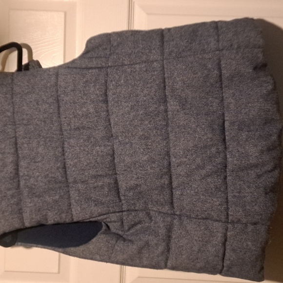 Old Navy Unisex Denim Look Puffer Vest Size M - Picture 4 of 5